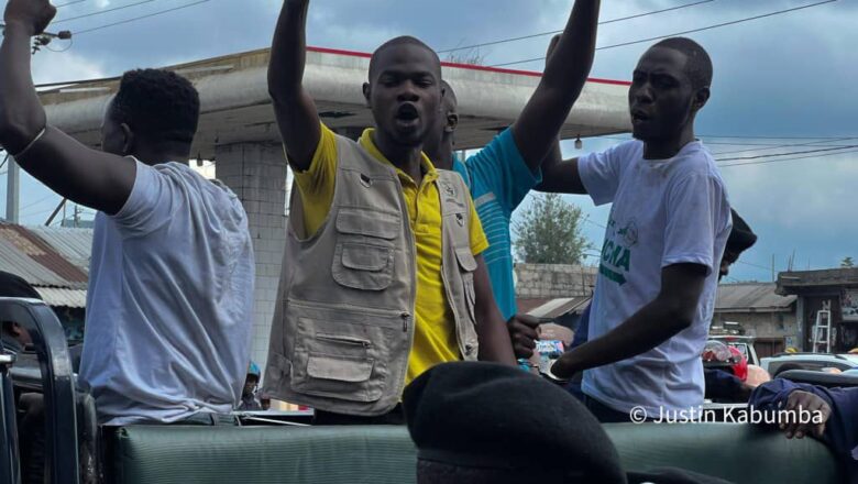 Goma: Arrestation des manifestants lors d’une marche pacifique contre la pénurie d’eau en ville