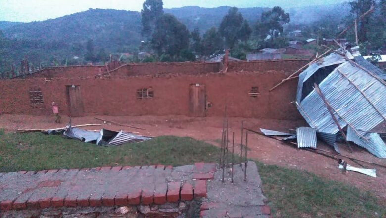 Lubero: une forte pluie cause des dégâts matériels à Nitapasula Mangorejipa