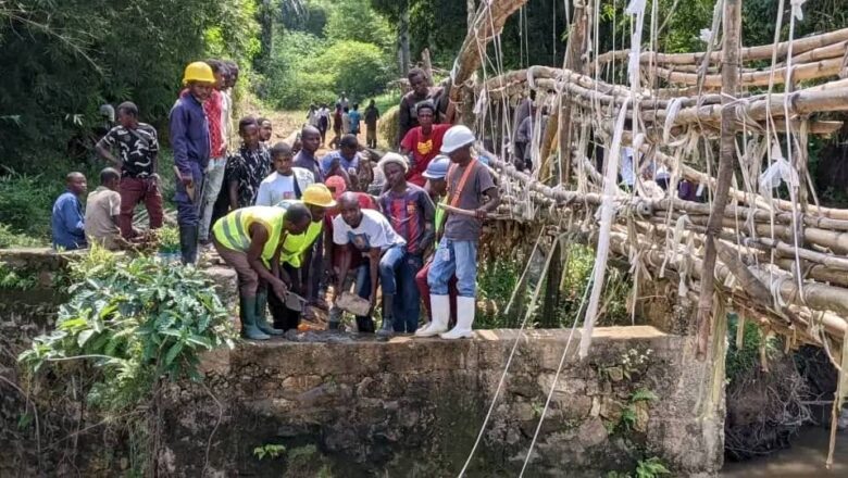 Walikale: Deux groupements seront bientôt reliés grâce à un pont sur la rivière Luhoho