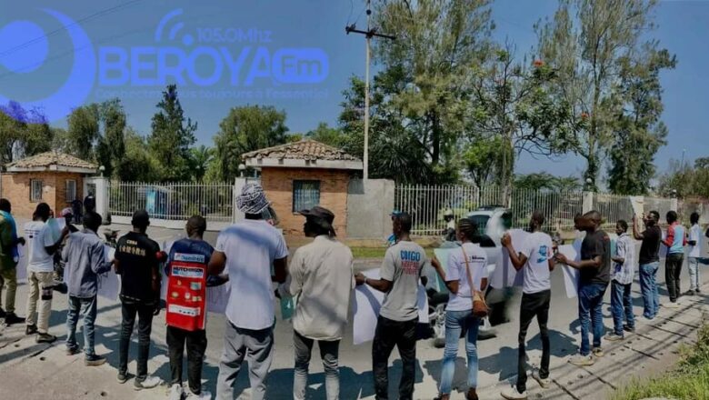 Goma: les militants de la Lucha RDC dans un Sit-in devant le gouvernorat pour une cause sensible