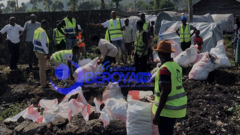 Nord-Kivu: La plateforme Eau Hygiène et Assainissement en guerre contre l’insalubrité du camp des déplacés Buhimba