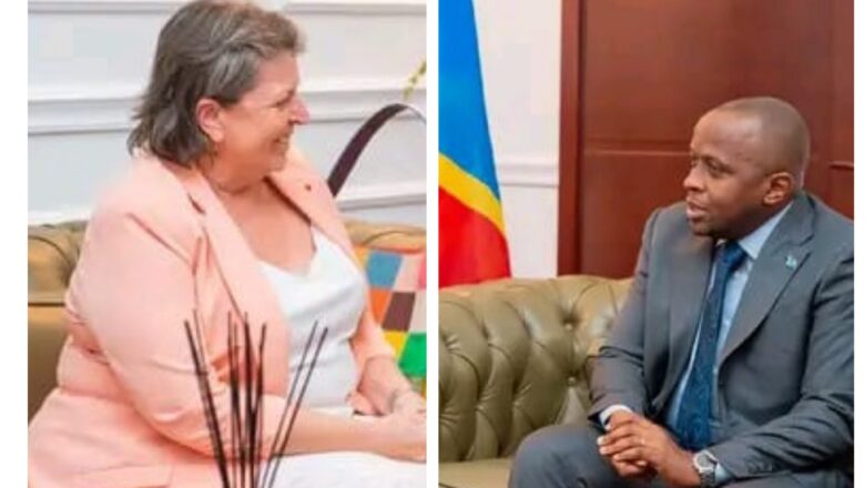 L’ambassadrice canadienne discute des défis de Kinshasa avec le Ministre de l’Intérieur