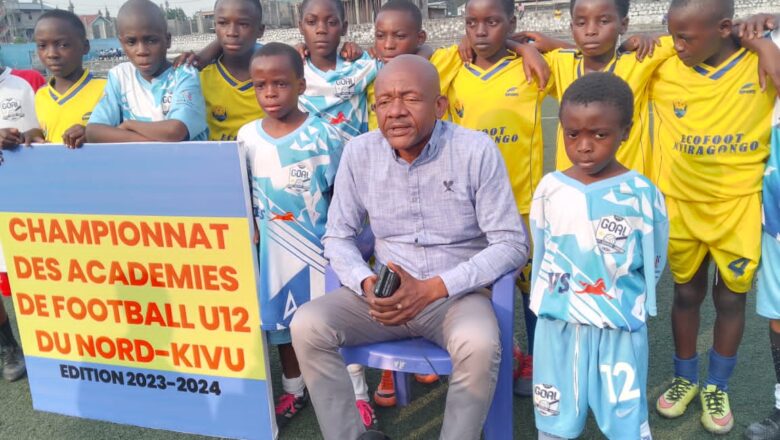 LINAFJ : Le championnat des académies de football U12 vient d’être lancé au Nord-Kivu