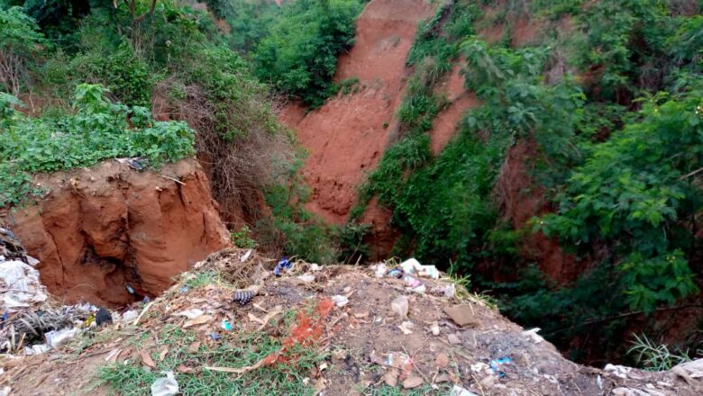 Urgent: Les habitants de Ciya 2 à Mbuji-Mayi tirent la sonnette d’alarme face à la menace d’un ravin