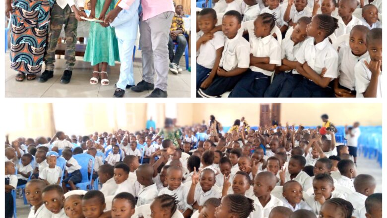 Goma: Cérémonie d’investiture des représentants des élèves au complexe scolaire Children’s Voice à Virunga