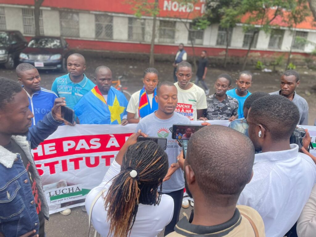 Nord Kivu: La LUCHA s’oppose à la modification de la constitution et lance un appel à la mobilisation générale