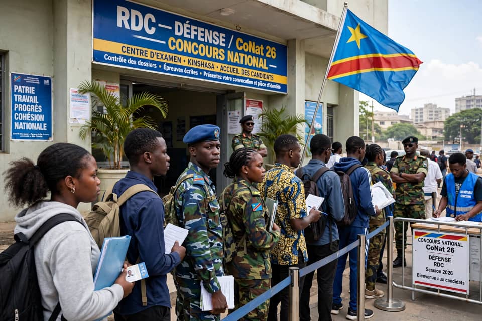 CoNat 2026: Mtihani wafanyika kwa siku moja pekee Jumapili hii, Septemba 6, nchini RDC